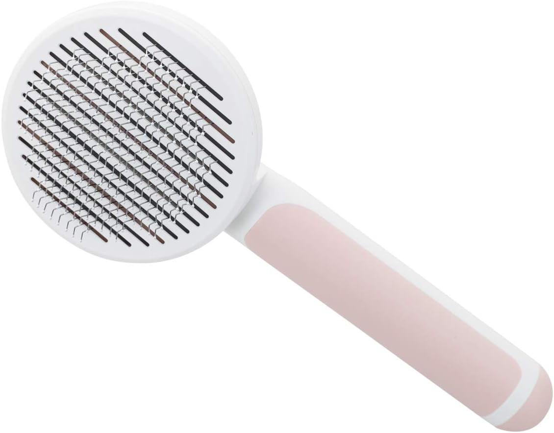 Forpets Self-Clean Pet Brush Dog Brush Cat Brush Pet Grooming Brushes Pet Slicker Brush for Dogs & Cats